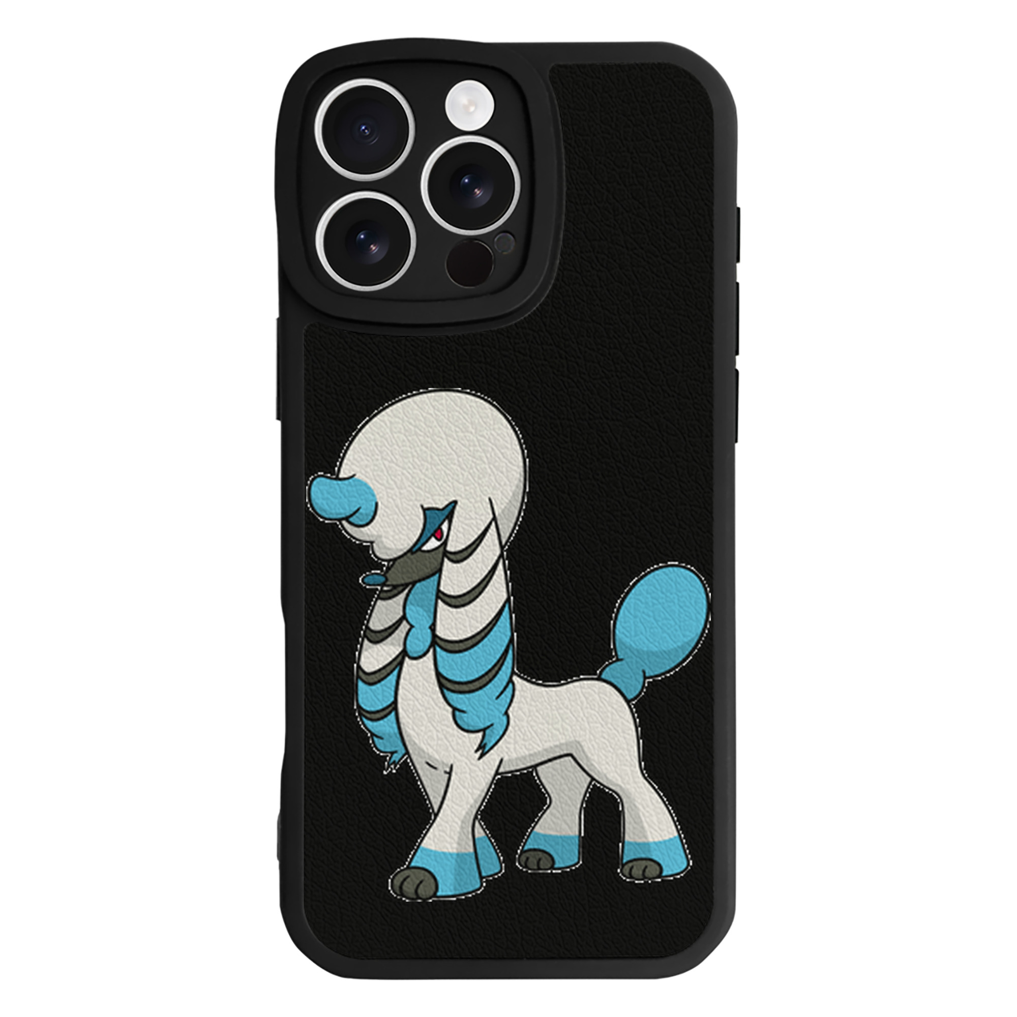 （画像用） ポケットモンスター Pokémon 【iPhone 16シリーズ対応】シリコンスマホケース（レザー調） 材質：シリコン